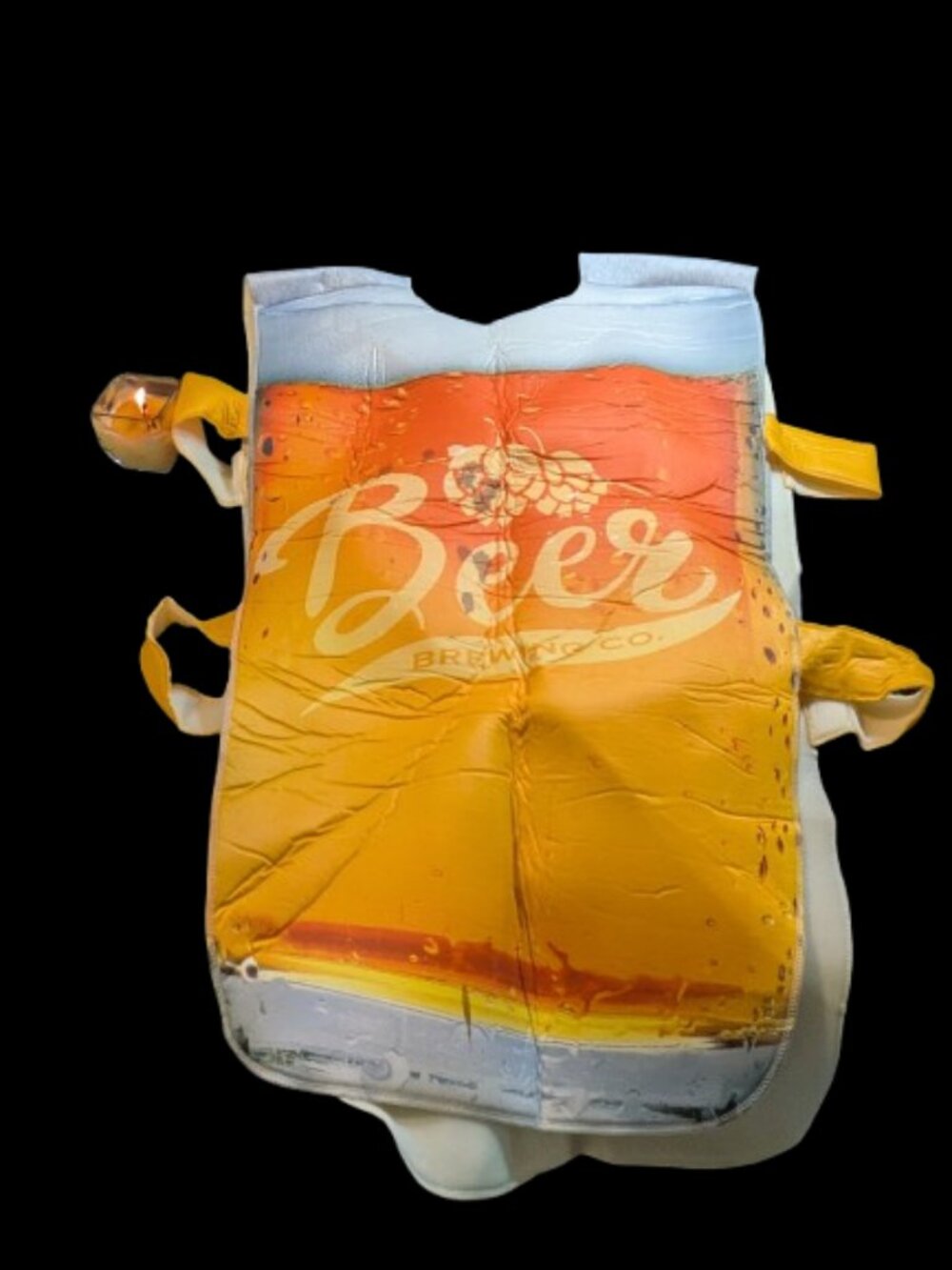 Spirit Halloween Beer Mug Costume Adult One Size Beer Brewing Co Funny Oktoberfe